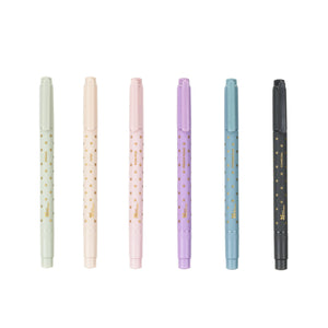 Erin Condren Pastel Dual-Tip Markers 6-pack