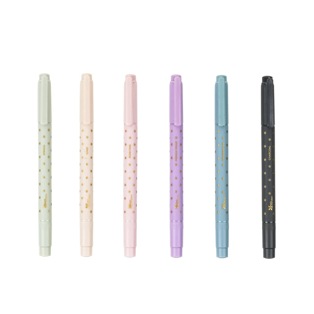 Erin Condren Pastel Dual-Tip Markers 6-pack