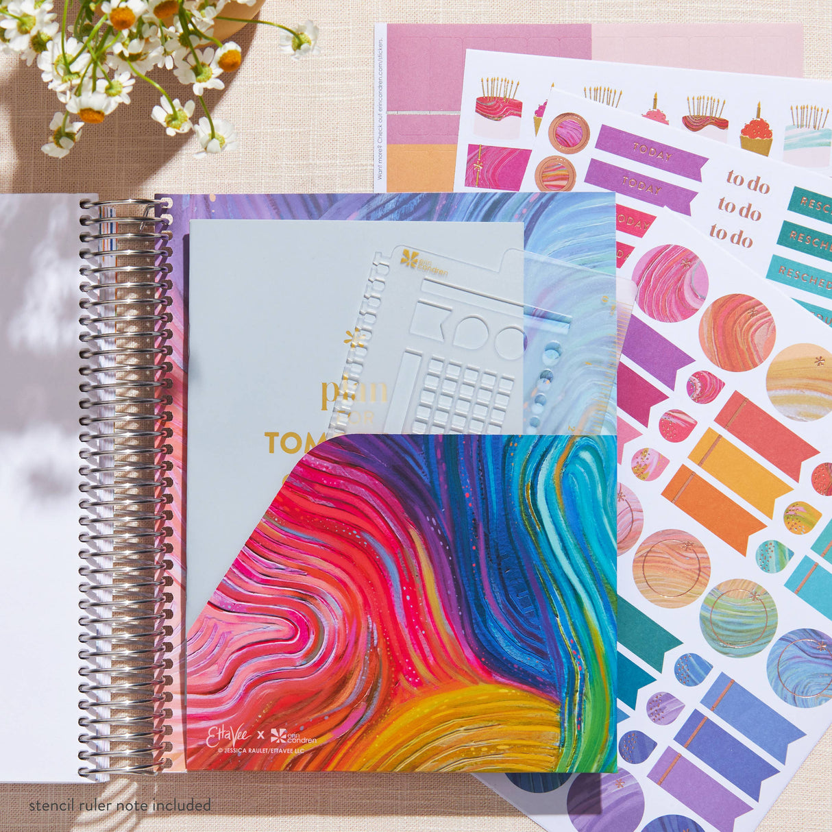 Erin Condren 7x9 Evolve Life Planner - Vertical 12-Month Dated 2025