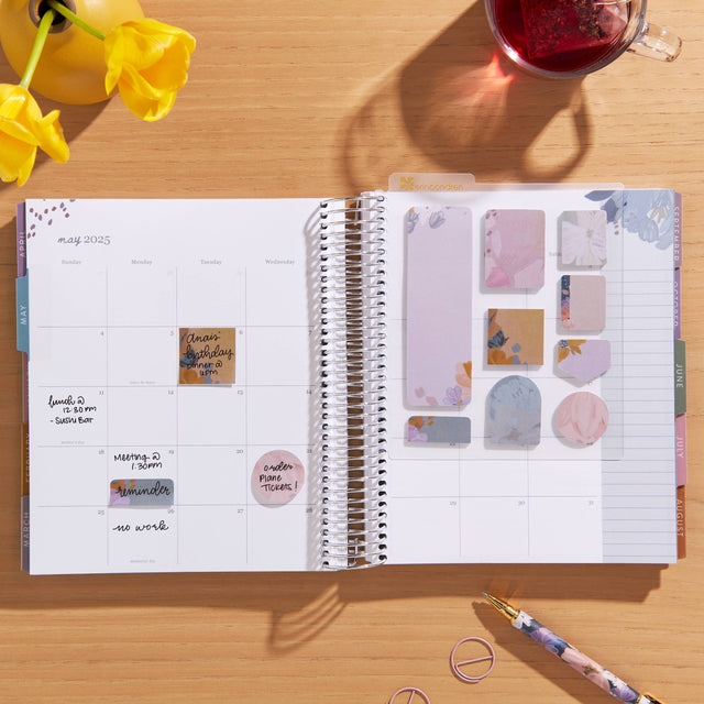 Erin Condren Bold Blooms Universal Snap-In Sticky Notes