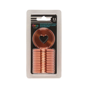 Happy Planner Coral Metal Expander Discs