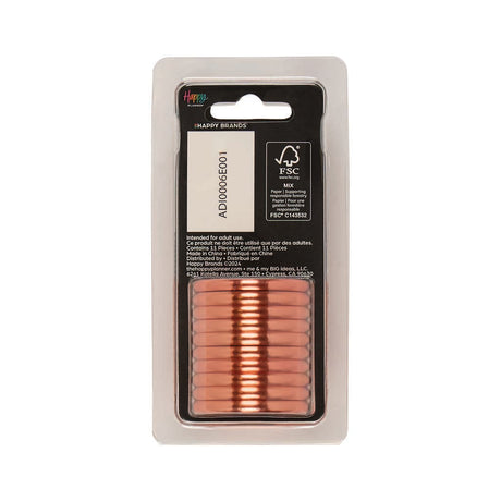 Happy Planner Coral Metal Expander Discs