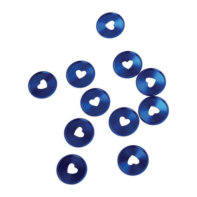 Happy Planner Santorini Blue Metal Discs