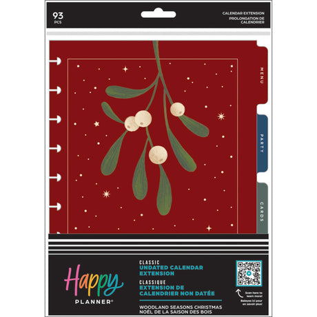 Happy Planner CLASSIC Woodland Seasons Christmas Extension Pack