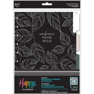 Happy Planner Embrace Your Wild Classic Extension Pack - Daily Undated