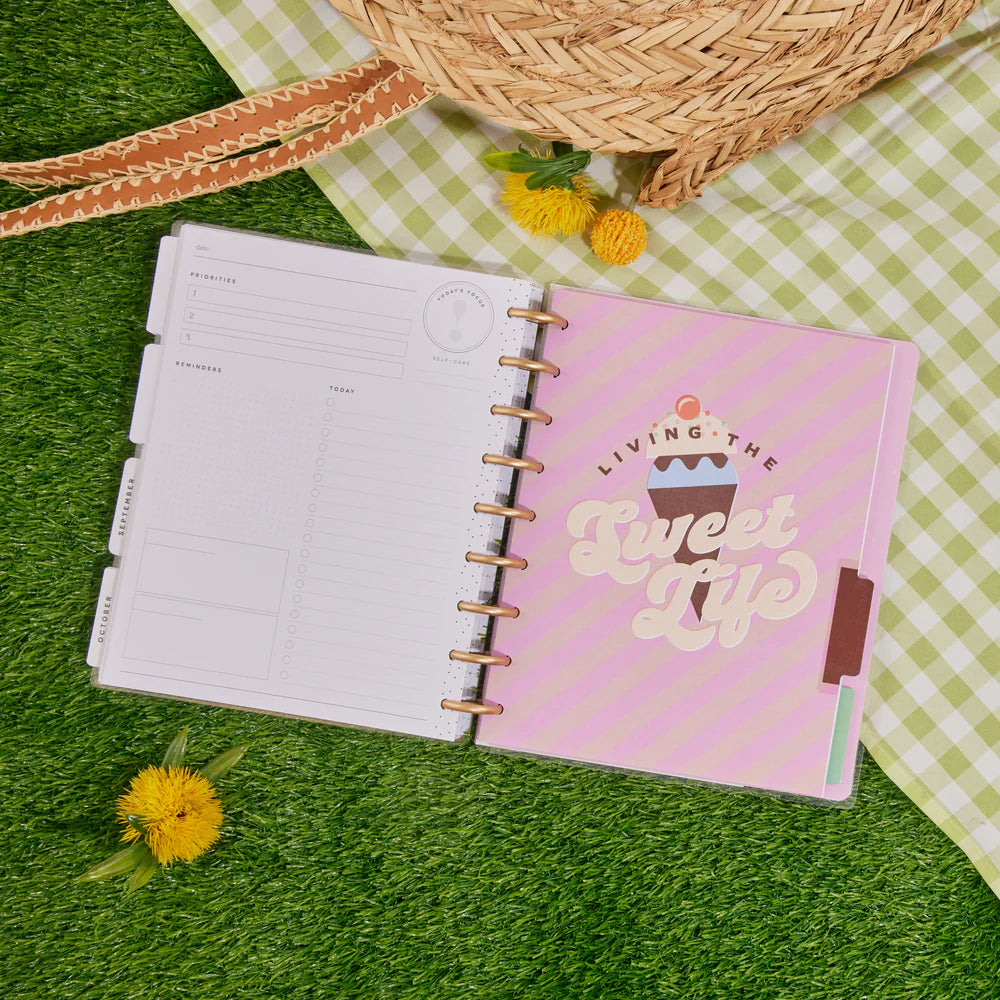 Happy Planner Boardwalk Ice Cream Classic Extension Pack - Undated Daily