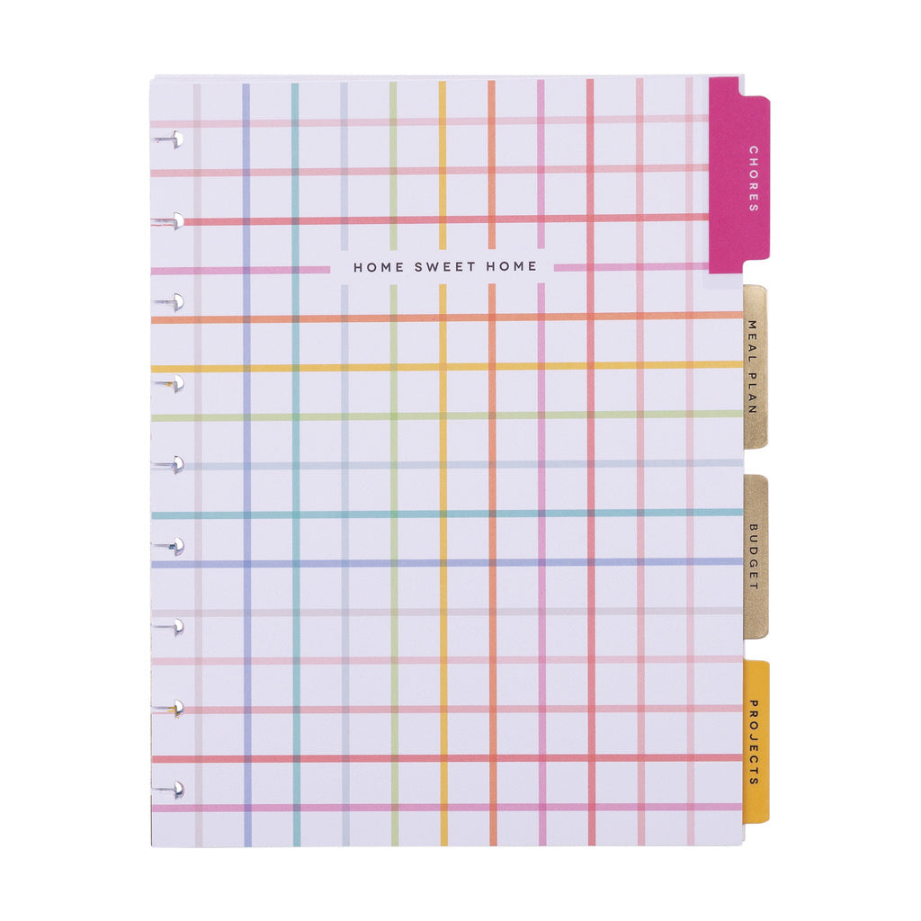 Happy Planner Happiest Brights Classic Extension Pack - Household Management