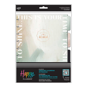 Happy Planner Modern Balance Classic Daily Extension Pack - Undated