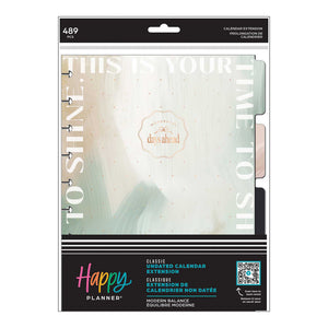 Happy Planner Modern Balance Classic Daily Extension Pack - Undated