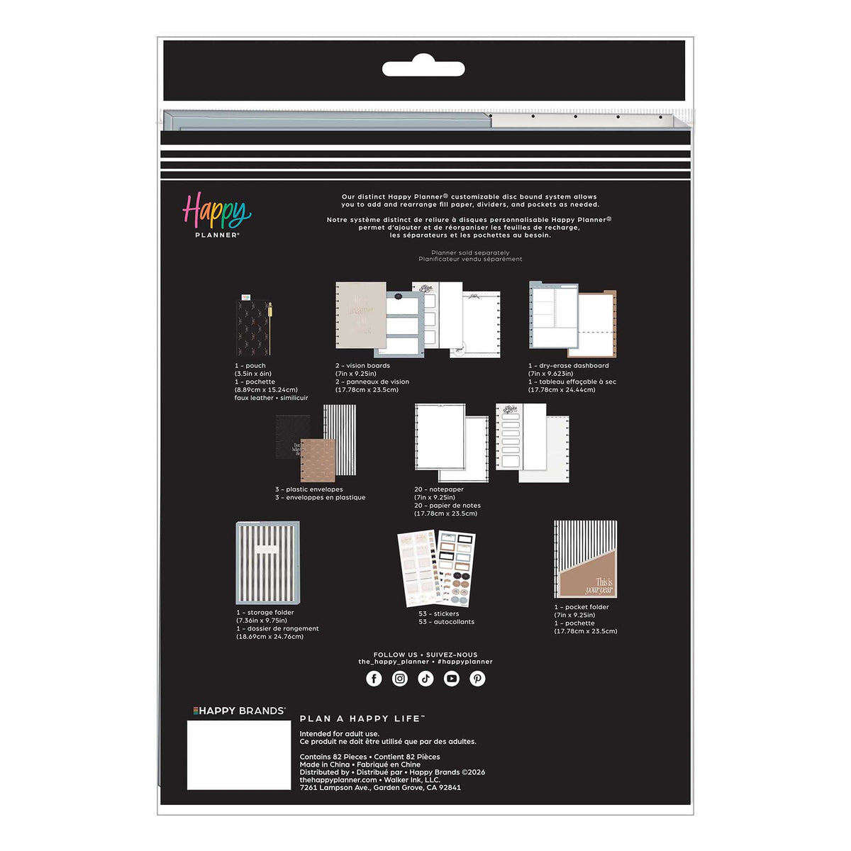Haven & Heart Classic planner accessory pack
