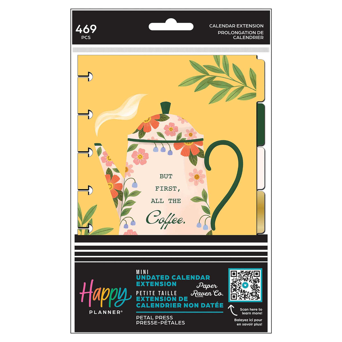 Happy Planner Petal Press Mini Dashboard Extension Pack