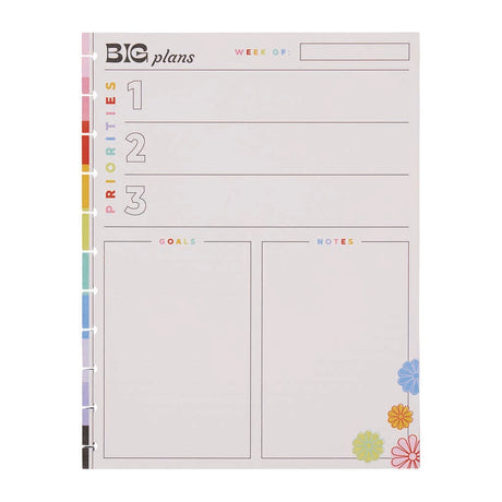 Happy Planner Optimistic Outlines Big Fill Paper - Dot Grid