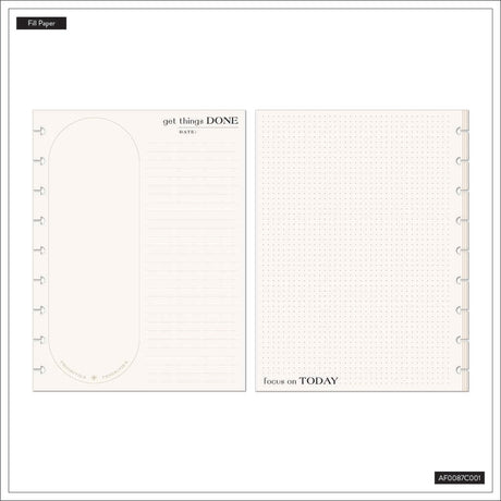 Happy Planner Modern Craft Classic Fill Paper- Dot Grid