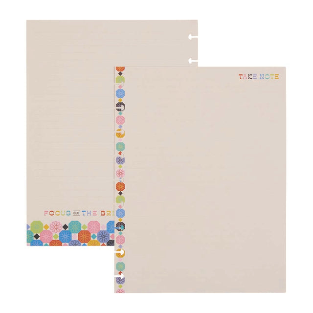 Happy Planner Happy Optimistic Outlines Classic Fill Paper - Lined