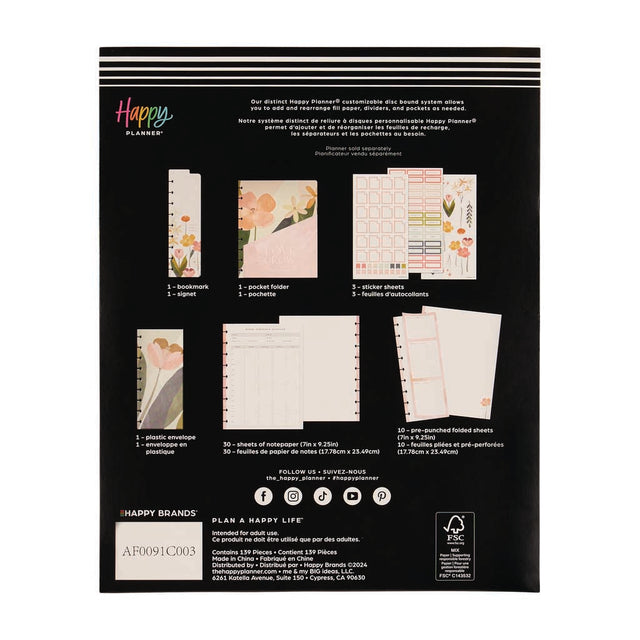 Happy Planner Pastel Canvas Classic Accessory Pack - Parenting