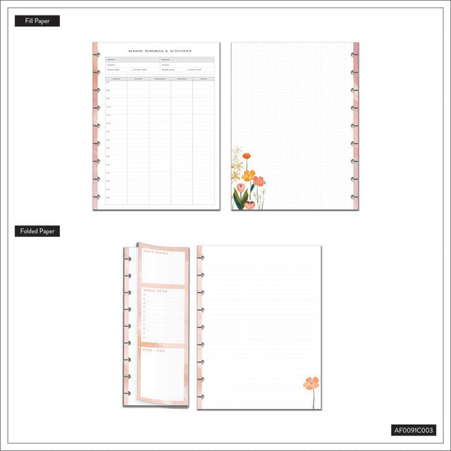 Happy Planner Pastel Canvas Classic Accessory Pack - Parenting
