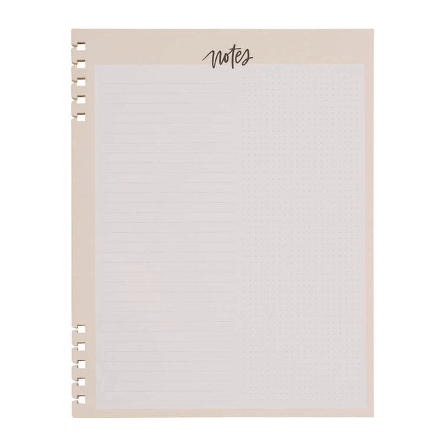 Happy Planner Mod Sketches Big Fill Paper - Spiral Dot Grid