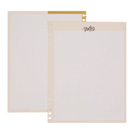 Happy Planner Mod Sketches Big Fill Paper - Spiral Dot Grid