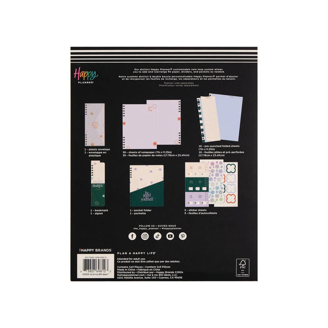 Happy Planner Soft Pop Classic Accessory Pack - Spiral