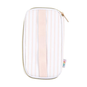 Happy Planner MINI Peachy Stripes Accessory Zip Pouch