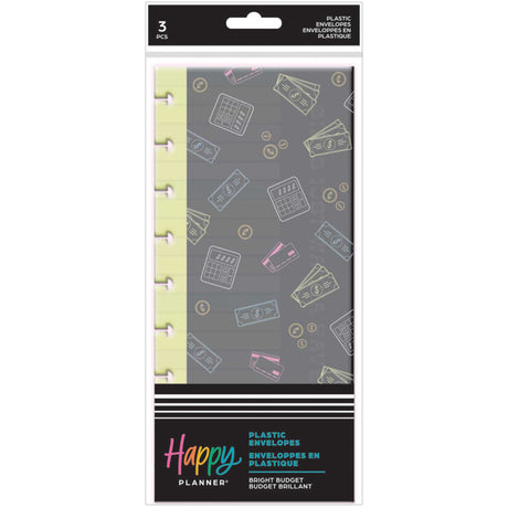 Happy Planner Bright Budget EnvelopesHappy Planner Budget Envelopes