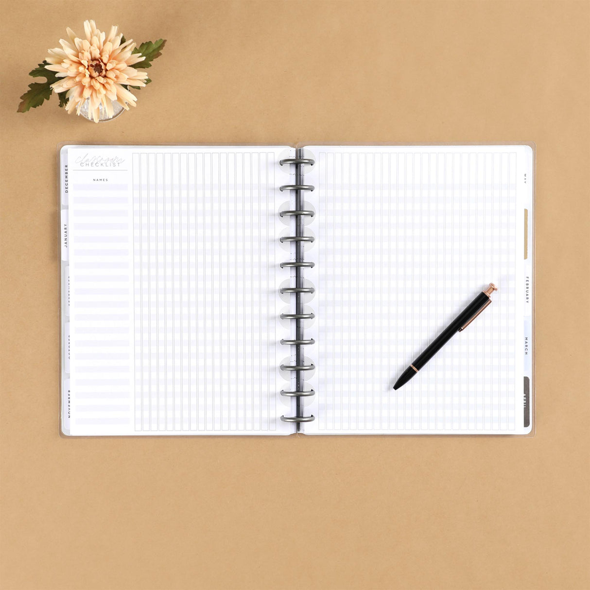 Happy Planner Realign Checklist Fill Paper life style