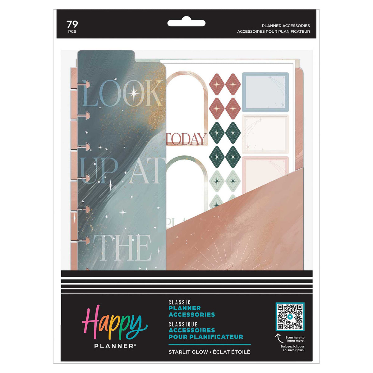Happy Planner Starlit Glow Classic Accessory Pack