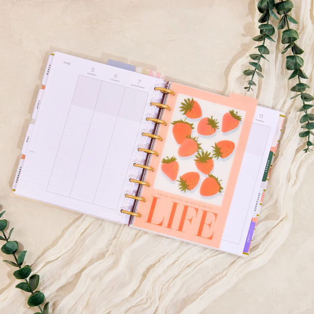 Happy Planner Spring Market Classic Dashboard