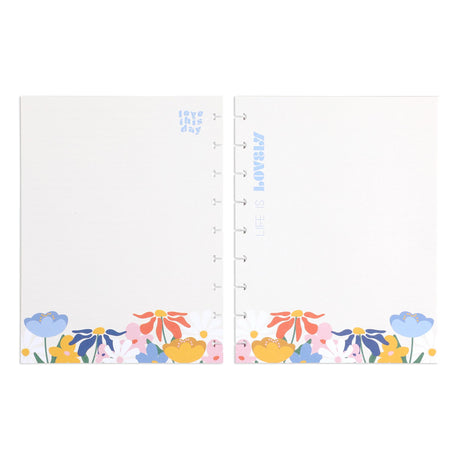 Happy Planner Fun Fleurs Paper double-sided