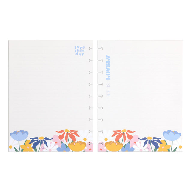 Happy Planner Fun Fleurs Paper double-sided