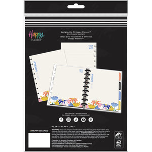 Happy Planner Fun Fleurs Classic Fill Paper packaging back