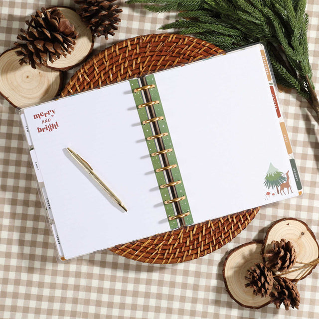 Happy Planner Woodland Seasons Christmas CLASSIC Fill Paper