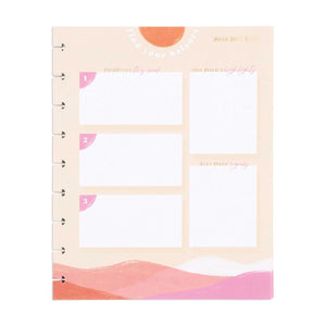 Happy Planner Organic Wellness CLASSIC Fill Paper - Lined + Weekly