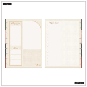 Amber & Oak budget filler paper for Classic Happy Planner