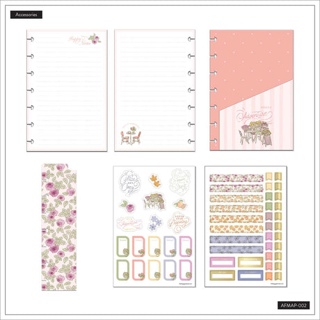 Happy Planner Seasonal Sidewalks paper, folder, bookmark and stickers