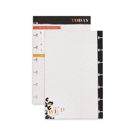Happy Planner Modern Wild Mini Filler Paper - Daily Priorities