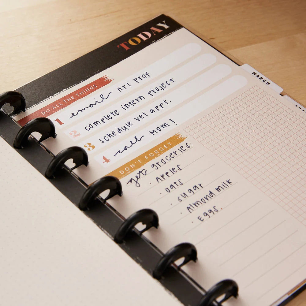 Happy Planner Modern Wild Mini Filler Paper - Daily Priorities