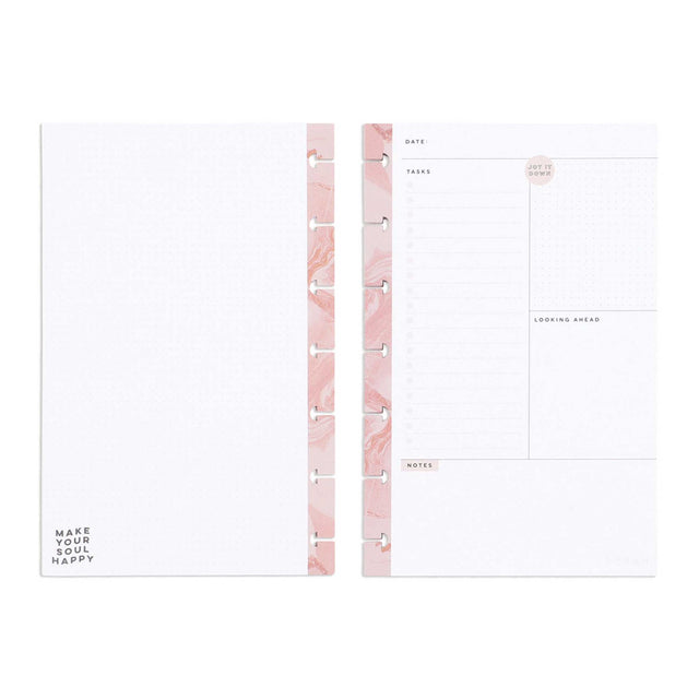 Happy Planner Taming The Wild MINI Fill Paper - Checklist + Dot Grid