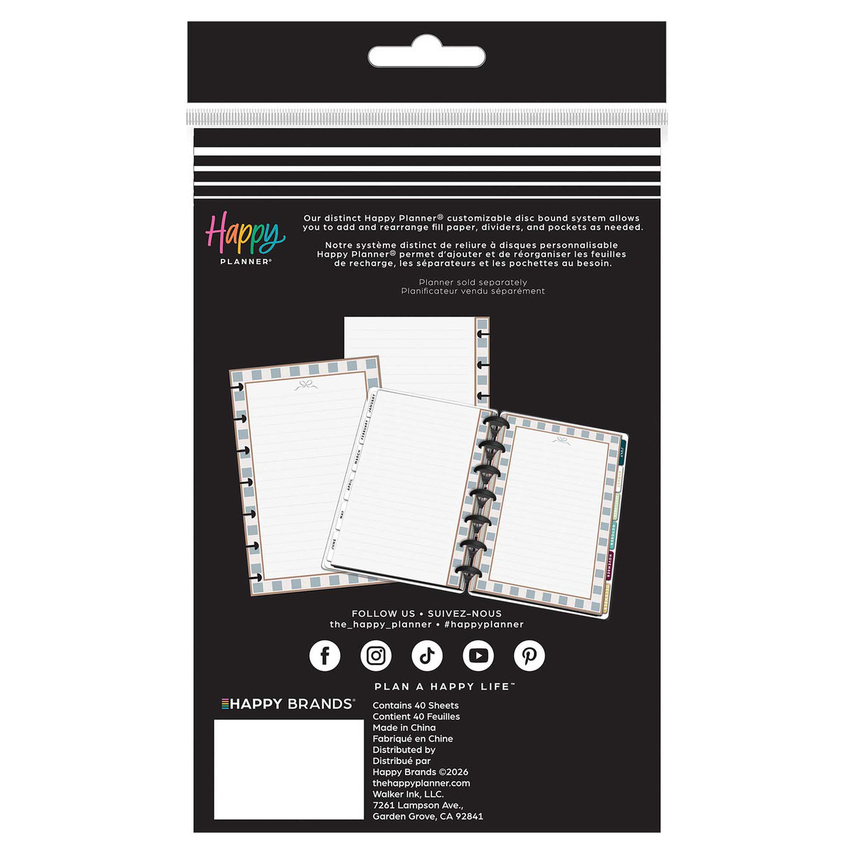 Modern Balance Mini paper for notes, lists and journalling
