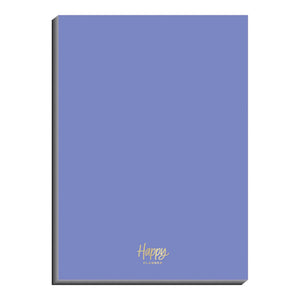 Pajama Plans tear-away notepad with gilded page edges