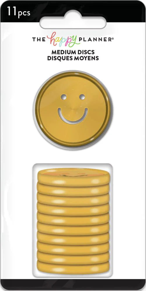 Happy Planner Smiley Medium Discs