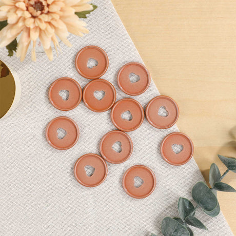 Happy Planner Chai Spice Medium Pearl Powder Metal Disc Set