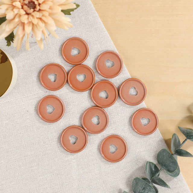 Happy Planner Chai Spice Medium Pearl Powder Metal Disc Set