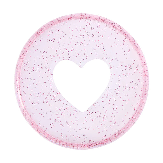 Happy Planner Translucent Pink Glitter Expander Discs