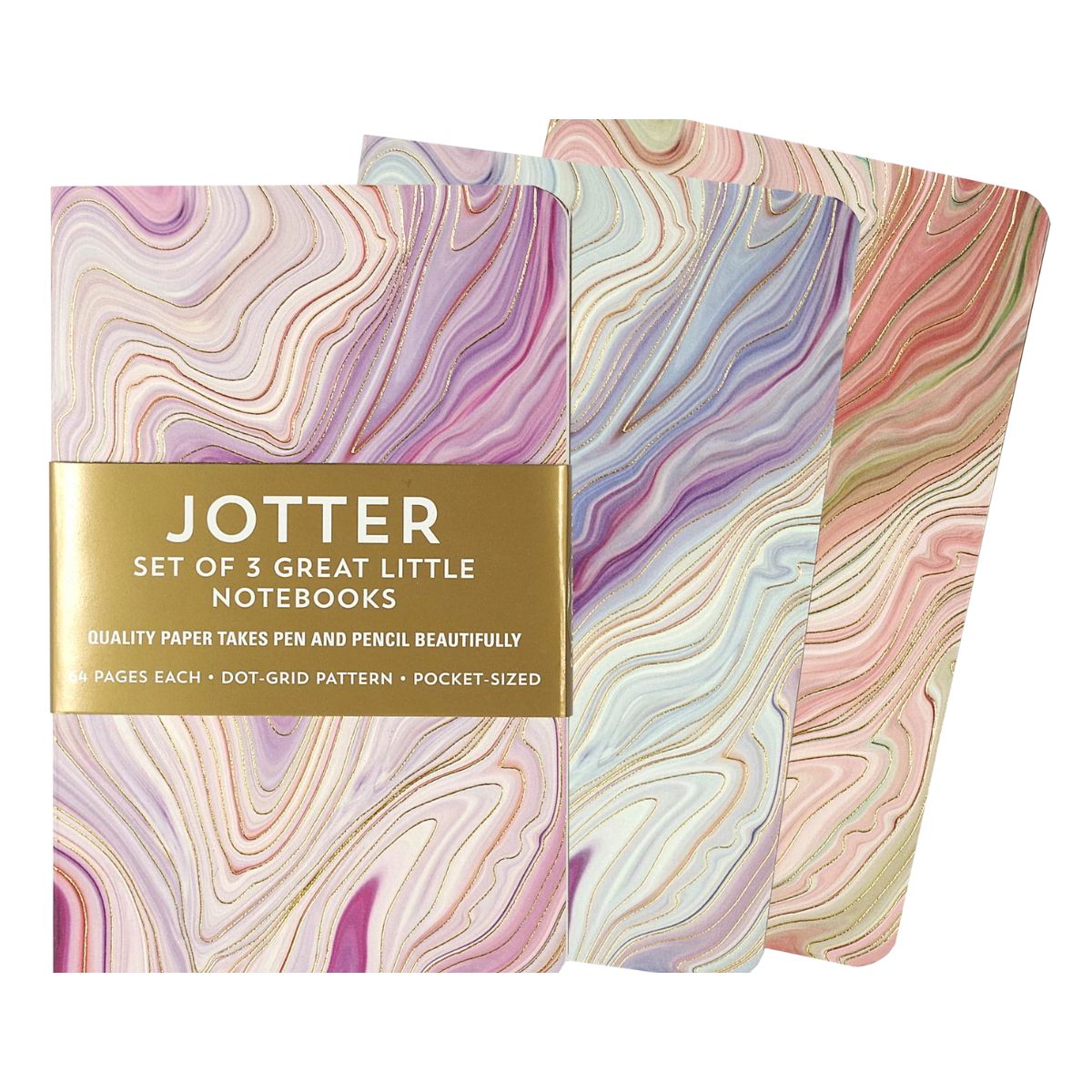 Agate Jotter Mini Notebook Sets - Dot Grid