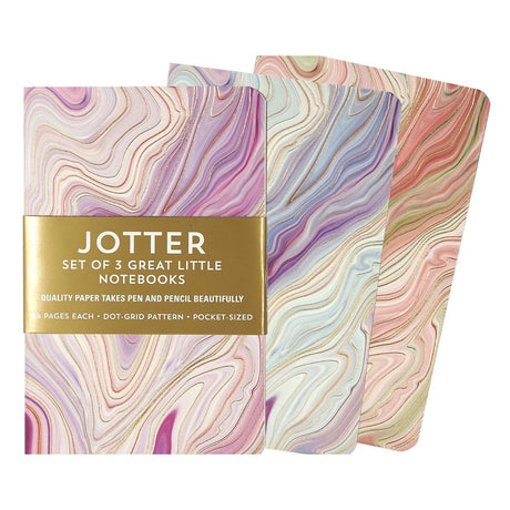 Agate Jotter Mini Notebook Sets - Dot Grid