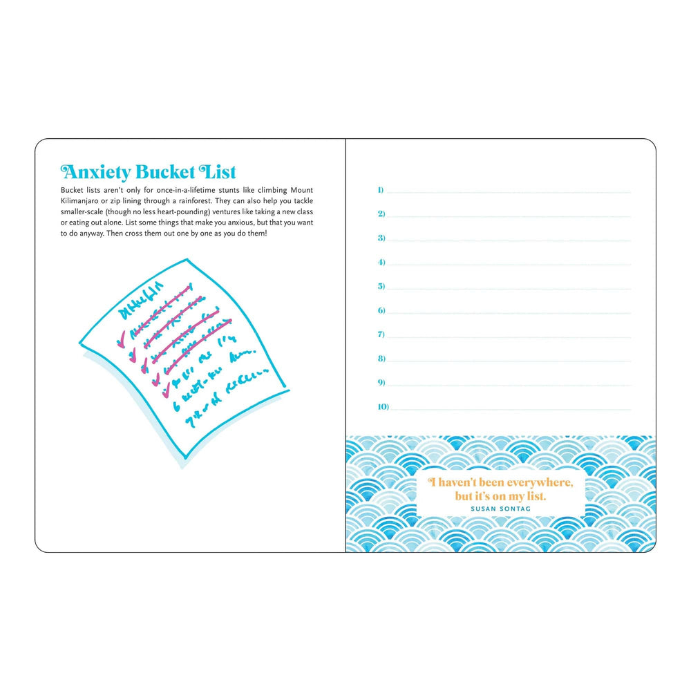 Anxiety Be Gone Journal Notebook