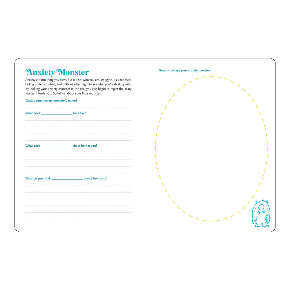 Anxiety Be Gone Journal Notebook