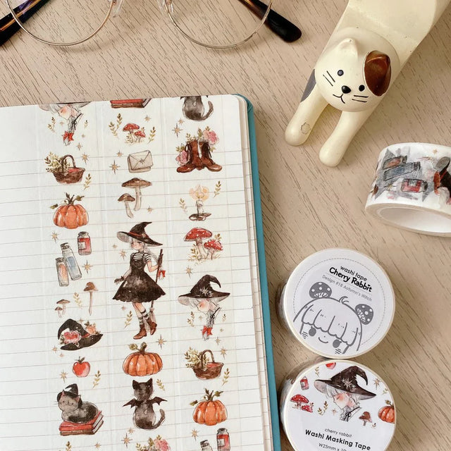 Autumns Witch Washi Tape