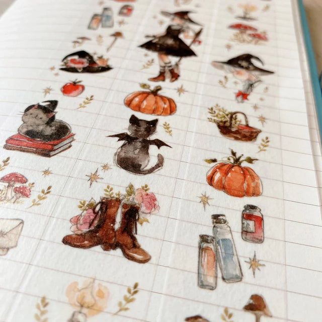 Autumns Witch Washi Tape by Cherry Rabbit